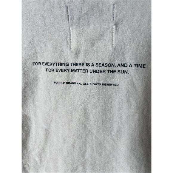 Purple Brand Under The Sun Tee Shirt XL #80080 pre-owned Rtl $145. Bb - Picture 7 of 7